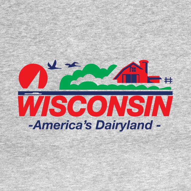 Wisconsin License Plate America's Dairyland by KevinWillms1